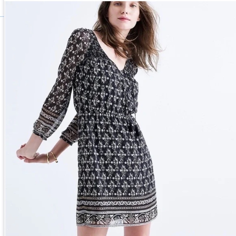 Madewell Woodland Dress in Artisan Floral